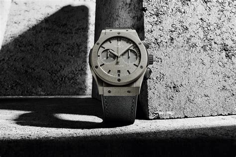 hublot cement|HUBLOT STYLE ENDURES, INSPIRED BY NEW YORK CITY: .